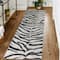 Zebra Print Washable Rug by Ashland®